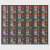 YOGA-oefening. Cadeaupapier (Vlak)