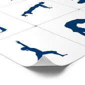 Yoga Oefeningen Poster (Hoek)