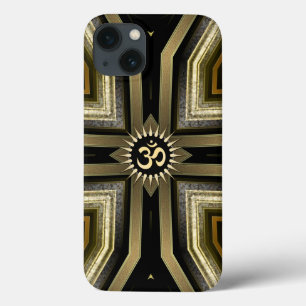 Yoga OM Black Gold iPhone 6 Hoesje