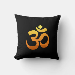 Yoga Om Mantra Symbol Asana Relax Meditation Kussen