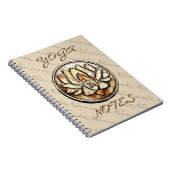 Yoga Om Symbol Notitieboek (Rechterzijde)