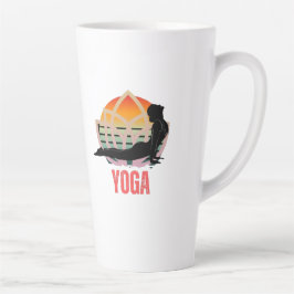 Yoga: omarm de flow latte mok