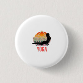 Yoga: omarm de flow ronde button 3,2 cm