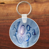 Yoga Outdoor Clouds Sleutelhanger (Voorkant)