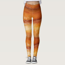Yoga Pants Giant Cinnamon Roll Stretch Leggings