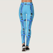 Yoga Pants Leggings Stretch Pants in Loating Memor (Achterkant)