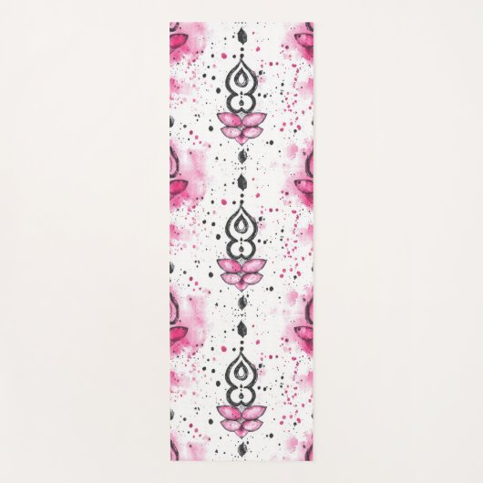 Yoga-patroon Yogamat (Voorkant)