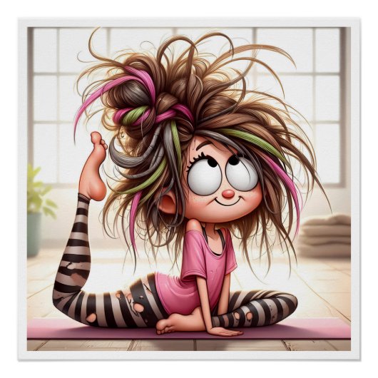 YOGA PERFECT POSTER (Voorkant)