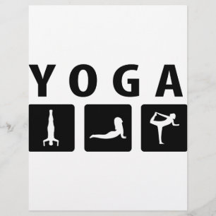yoga-pictogram flyer