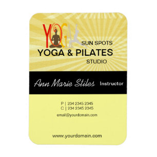 Yoga Pilates Business Magneet
