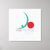 Yoga Pilates - Ingewikkeld Canvas (Voorkant)