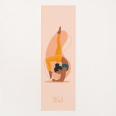 Yoga Pos Mat - Mooi licht (Voorkant)