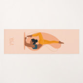 Yoga Pos Mat - Mooi licht (Voorkant (horizontaal))