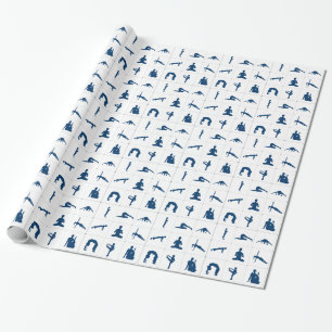 Yoga pose cadeaupapier