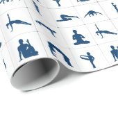 Yoga pose cadeaupapier (Rol Hoek)