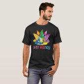 Yoga Pose Colorful 1 T-shirt (Voorkant volledig)