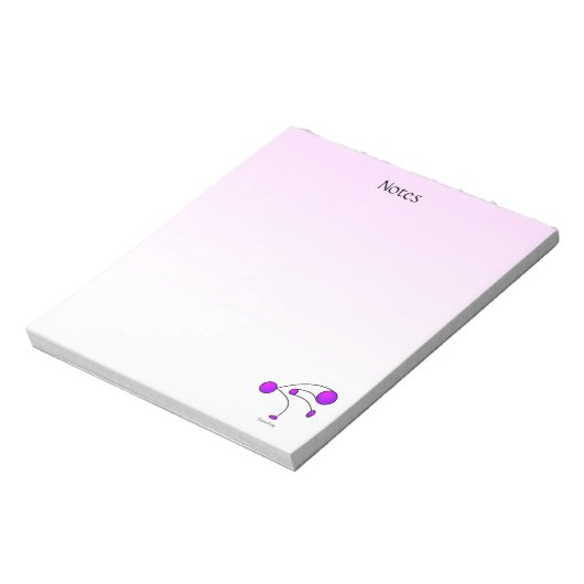 Yoga Pose - Crane Pose Notitieblok (Gedraaid)