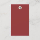 Yoga Pose Groupon Visitekaartje (Achterkant)