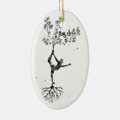 Yoga pose keramisch ornament (Rechts)