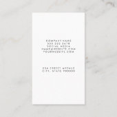 Yoga Pose Logo | Reuken Visitekaartje (Achterkant)