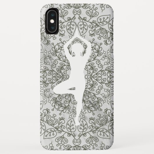 Yoga Pose Mandala Case-Mate iPhone Case (Achterkant)