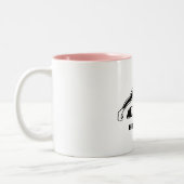 Yoga Pose Persoonlijke Gift Mok voor haar (Links)