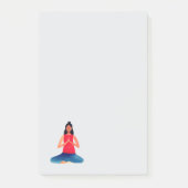 Yoga Pose Post-it® Notes (Voorkant)