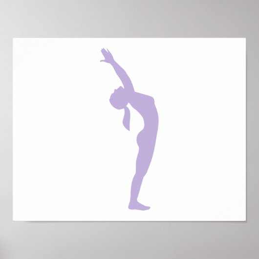 Yoga pose poster (Voorkant)