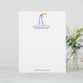 Yoga Pose Stationery (Staand voorkant)