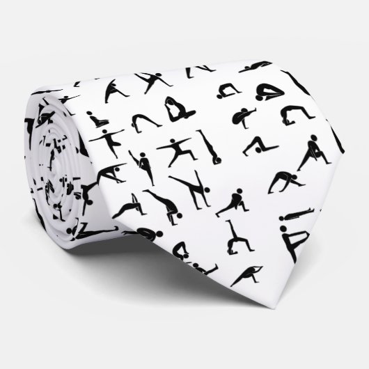 Yoga pose Stropdas (Opgerold)