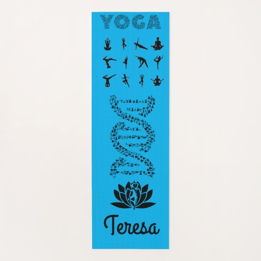 Yoga Pose Yoga Mat (Voorkant)