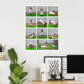 Yoga Poses Poster (Thuiskantoor)
