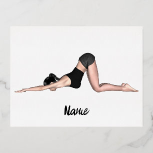 Yoga Poses Thunder_Cove Folie Feestdagen Briefkaart