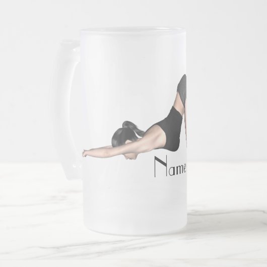 Yoga Poses Thunder_Cove Matglas Bierpul (Voorkant links)