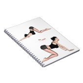 Yoga Poses Thunder_Cove Notitieboek (Rechterzijde)