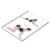 Yoga Poses Thunder_Cove Notitieboek (Linkerzijde)