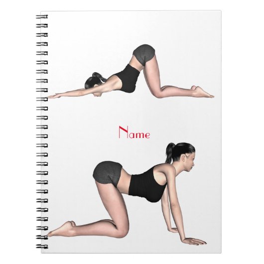 Yoga Poses Thunder_Cove Notitieboek (Voorkant)