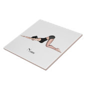 Yoga Poses Thunder_Cove Tegeltje (Zijkant)