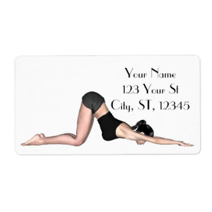 Yoga Poses Thunder_Hoesje Etiket