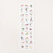 Yoga Poses Yoga Mat (Voorkant)