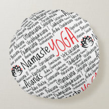 Yoga Posities Asanas Word Cloud