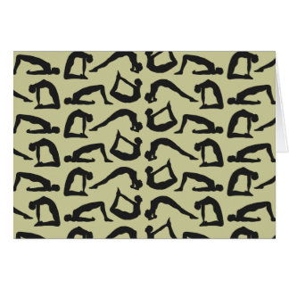 Yoga Positions Silhouettes