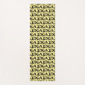 Yoga Positions Tiled Pattern Yogamat (Voorkant)