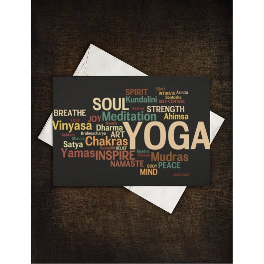 YOGA Post Kaart