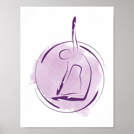 Yoga poster (Voorkant)