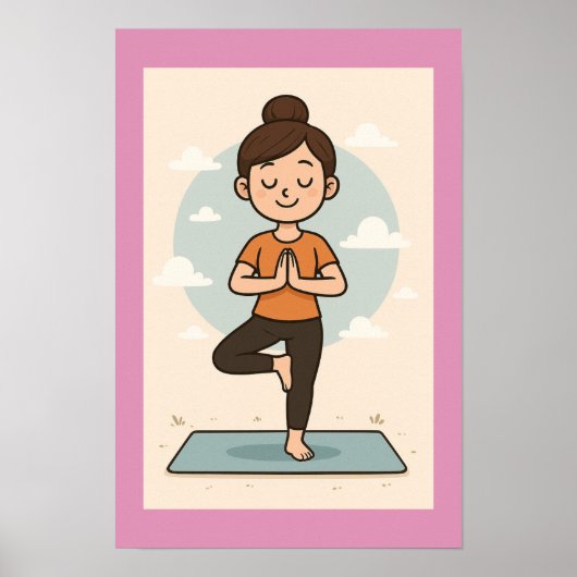Yoga Poster (Voorkant)