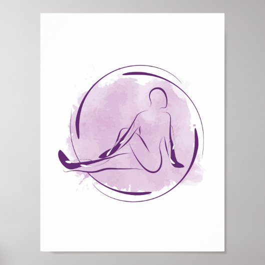 Yoga poster (Voorkant)