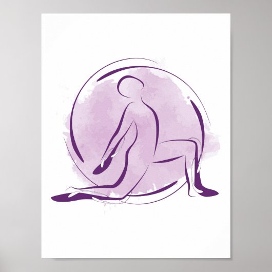 Yoga poster (Voorkant)