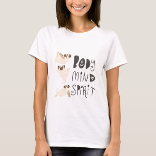 Yoga Pugs T-shirt