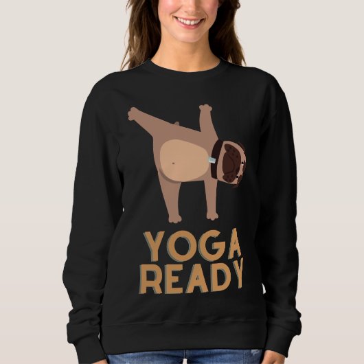 Yoga Ready Dog Trui (Voorkant)